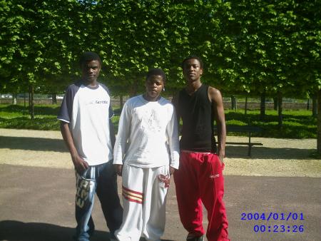 moi et Assadi et Isma